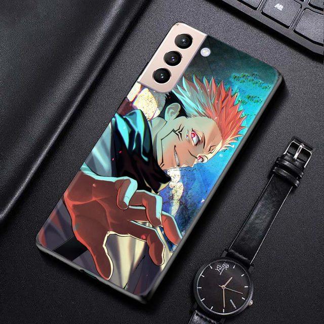 

Чехол Jujutsu Kaisen Anime для Samsung Galaxy S21 S20 Ultra S10 Plus Lite S21 S20 Fe 5g S10e S9 S8 S7 Edge Cover Fundas For Samsung S7