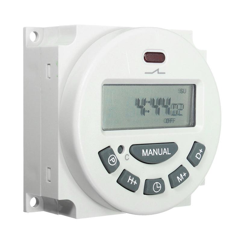 Buy 12V LCD Digital Programmable Control Power Timer Switch Controller ...