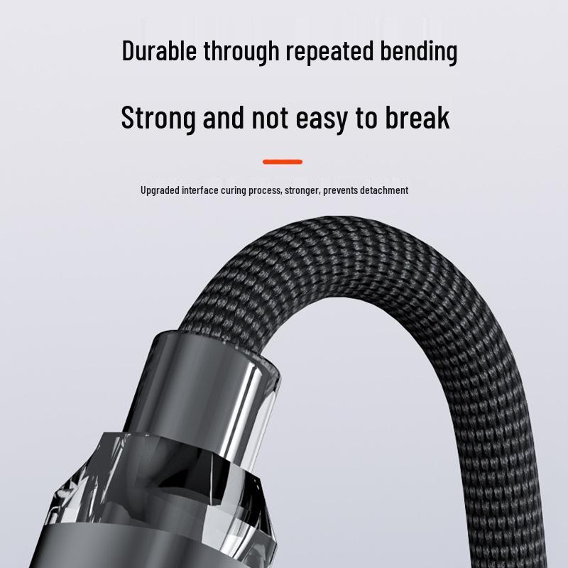 120W Super Flash Charge Type-C Cable for Huawei, Vivo, Oppo, Honor 6A - Fast Charging