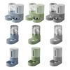 Automatic Pet Feeder 2.4L Dog Food Feeder 2.6L Water Dispenser Travel Auto Cat Feeder Bowl for Small Dogs Cats Rabbits