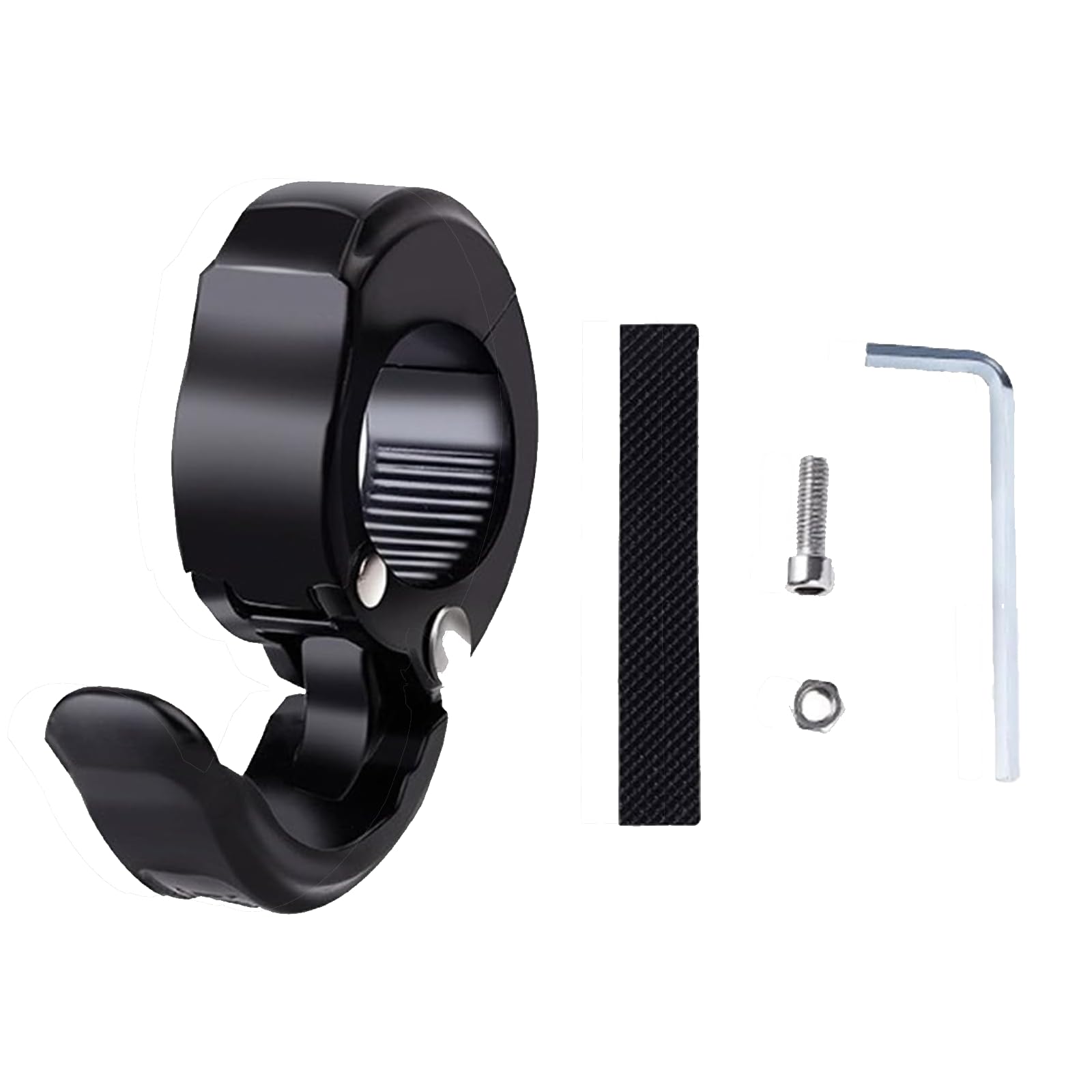 

Крюк на руль DFsucces, Диаметр 0,8 - 0,9 дюйма (20 - 22 мм), Алюминиевый сплав, чёрный