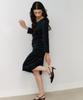 Neimkategoli Yves Draping Shirring Dress_Black