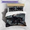 3pcs World of Warcraft Characters2 Pattern Bedding Set Duvet Cover Set Includes Duvet Cover &pillowcases, Perfect All Season Bedroom Decoration & Gift