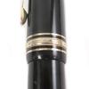 Very Good MONTBLANC fountain pen 149 Meisterstck Cap type Black gold 14C mens Used
