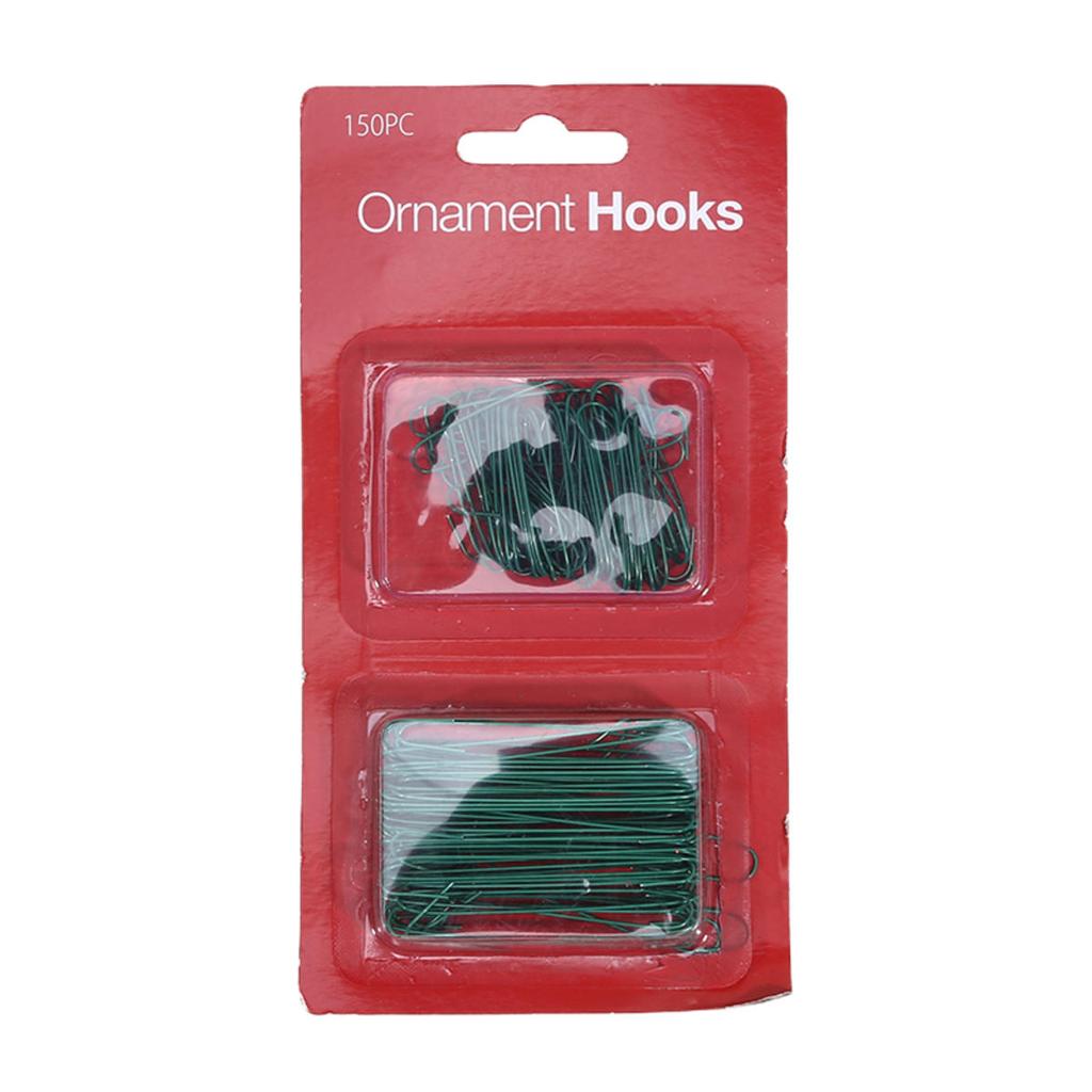 100/150PCS Christmas Tree Hook Ornaments Iron Hanger S-Shaped C-Shaped Hooks Xmas Ball Pendant Decoration for Home Christmas New Year