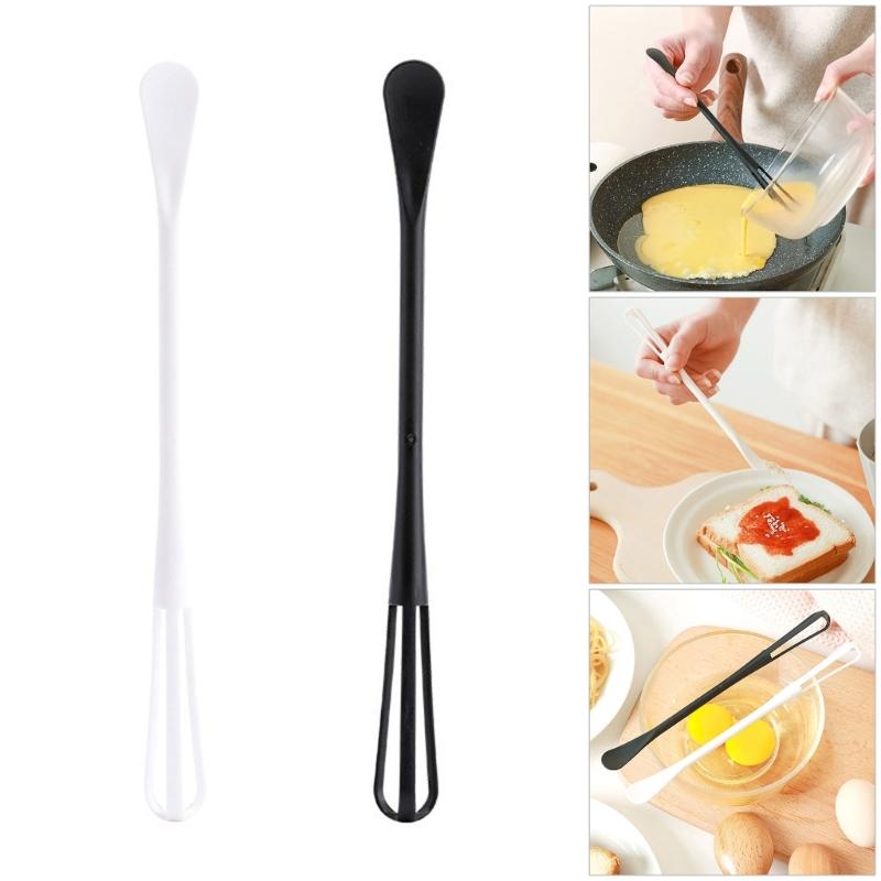 20PCS Double Purpose Cooking Utensils Convenient Storage Design Whisking Instrument Food Grades Plastic Eggs Beater and Stirrer