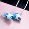 Universal Earphone Noise-canceling 1.2m Stereo Wired In-ear Earbud with Mic for Mobile Phone