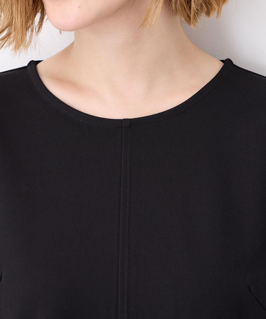 Petit Honfleur Twisted Sleeve Kanoko Dress Black Women's 525217,