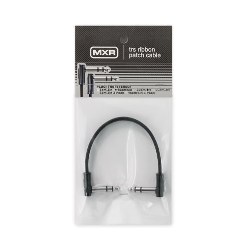MXR 15cm (6 Inch) TRS Ribbon Patch Cable, Stereo, DCISTR06R