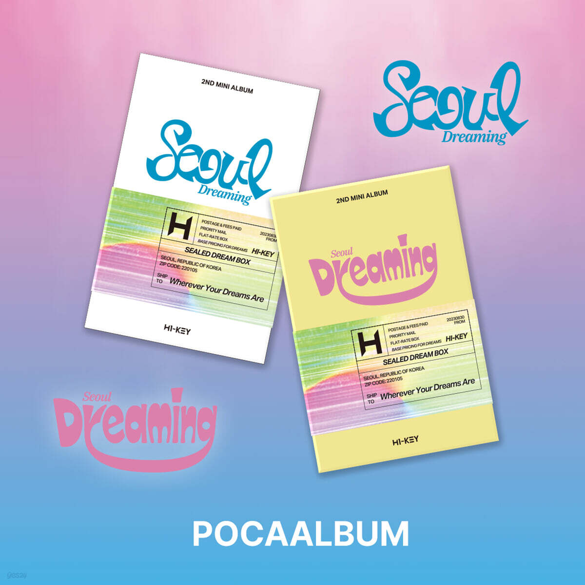 

H1-KEY - 2nd Mini Album: Seoul Dreaming [POCA ALBUM] [2 types SET]