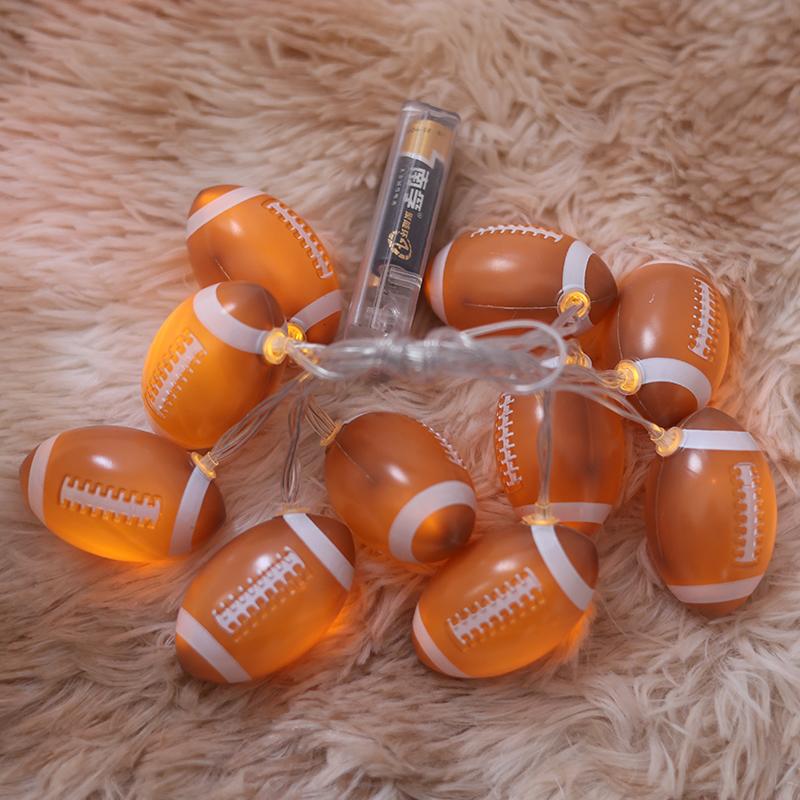 

LED light string football basketball light string themed decorative lights 10Led 1.5m-Usb
