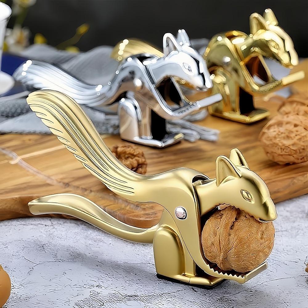 Squirrel Shaped, Walnut Clip, Zinc Alloy, Multifunctional, Nut Clip, Walnut Clip, Walnut Pliers, Walnut Nut Sheller
