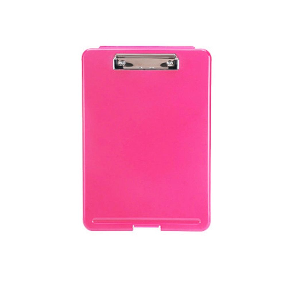 Waterproof Stationery Lightweight Plastic Document Case A4 Clipboard Box Writing Pad Filing Storage