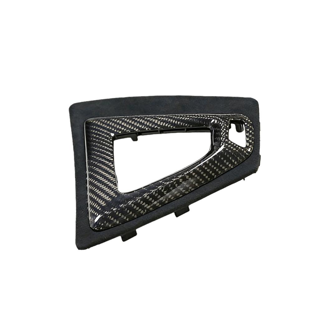 Gear Shift Console Panel Cover Brake Handle For BMW F80 M3 F82 F83 M4 2015-2020 Carbon Fiber Shifter Base Frame Trim Relacement