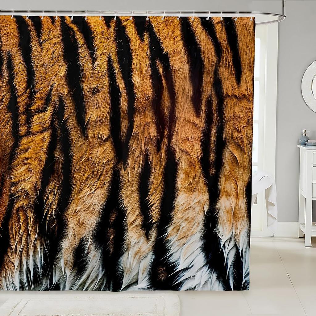 Puppy Shower Curtain Set Cartoon Corgi Shower Curtain for Teens Boys,Lovely Pup Dog Bath Curtain Doggy Cute Pet Toilet Lovely