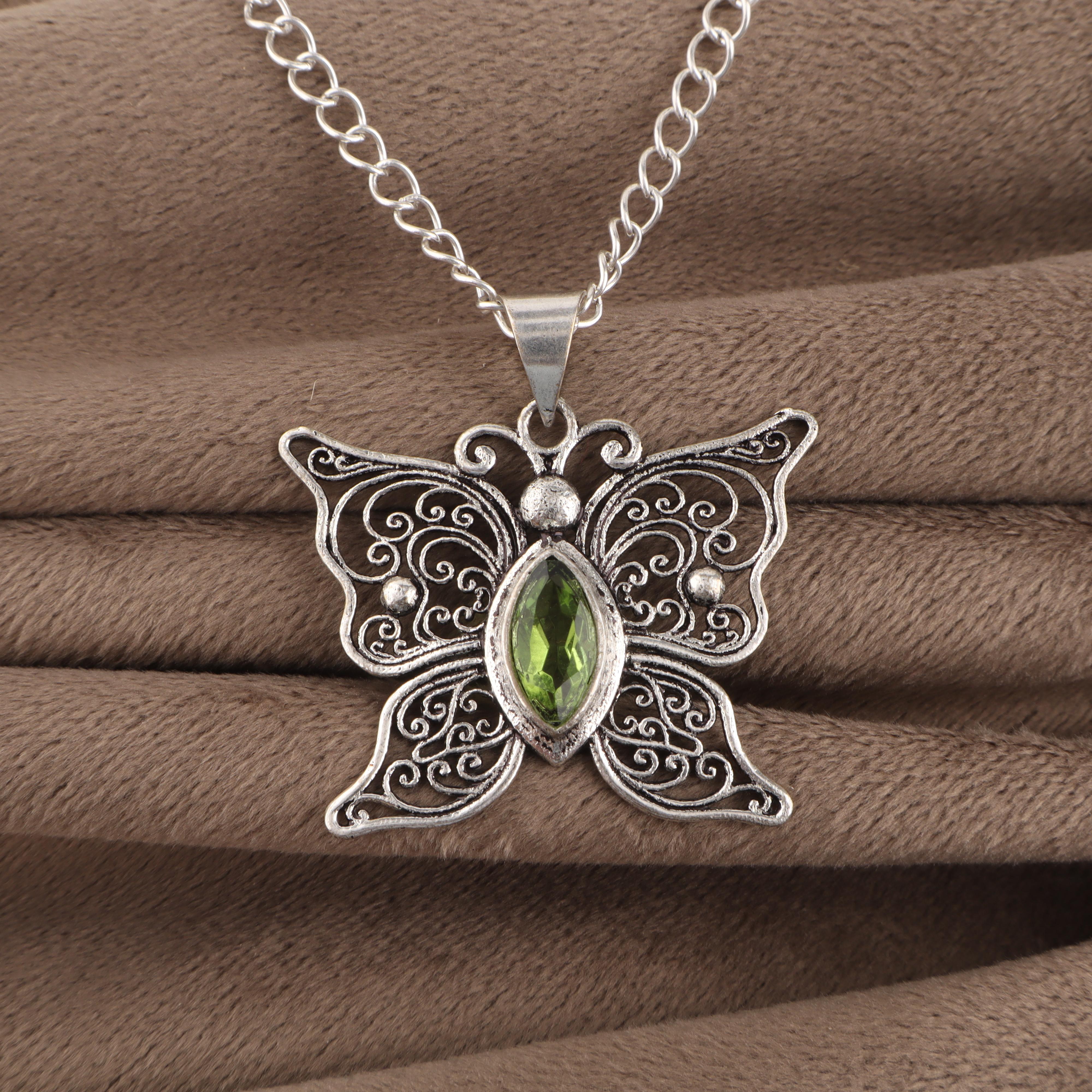 

Natural Peridot Gemstone 925 Sterling Silver Pendant 1.75 Women Jewelry Anniversary Gift For Wife CP-41-9