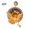 Christmas Wall Hanging Decor Suction Cup Window Light, 7.8-Inch Double-Layer Warm LED Party Ornament Battery Powered Light for Holiday Glass Windows,