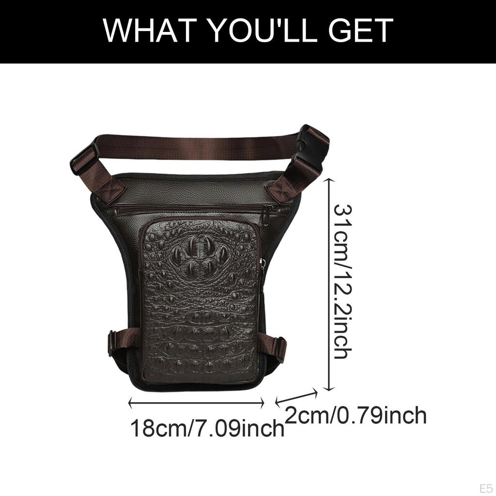 Bolsa Estojo Passeio de Motocicleta Mochila Transversal Pochete de Cintura Quadril para Acampamento de Pescadores