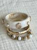 Resin Round Bohemian Bracelet for Women - Travel Style Niche Jewelry