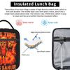 Tung Tung Tung Sahur Meme Insulated Lunch Bag Cooler Bag Reusable,Lunch Container Leakproof Tote Lunch Box Food Storage Bag