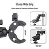 Motorcycle Clamp Selfie Stick & Camera Mount for Sports Accessories