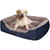 Square Pet Bed Dogs Cats All Season Comfortable Warm Nest Golden Retriever Teacup Poodle