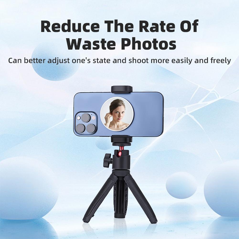 For Magsafe Cellphone Rear Camera Filter Magnetic Suction Selfie Mirror HD Reflective Selfie & Vlogging Phone Reference Mirror