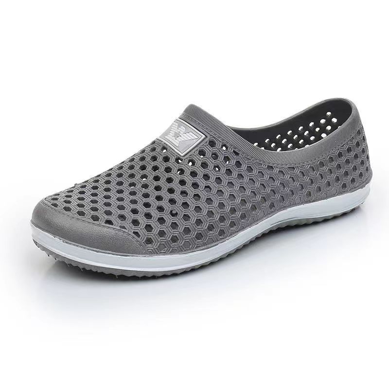 Couples Summer Color Hole Shoes Slippers For Outdoor Wear