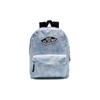 Tie-Dye Cloud Print Patch Logo Polyester Backpack Unisex Backpack Sky-Blue VN0A3UI6ZG8