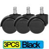 6/1PCS Universal Chair Wheel Caster Furniture Swivel Castor Office Replacement Wheels Roller Home Hardware 360° Load Bearing