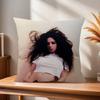 Singer CCharli XCX BRAT Pillow Cover for Bedroom Room and Living Room Sofa Decorative Cushion Cover