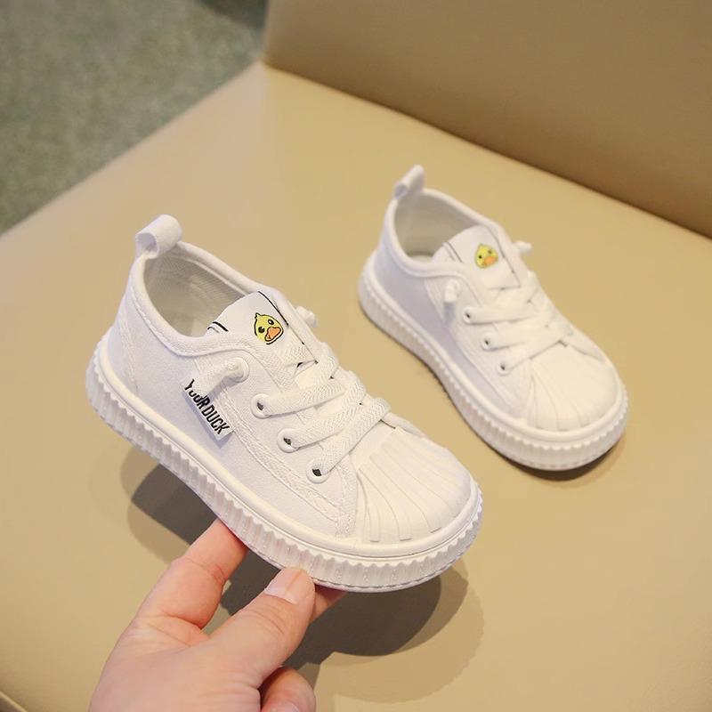 

Холщовая обувь, детская маленькая белая обувь, домашняя обувь для детского сада, доска для девочек, детская тканевая обувь, детская обувь, весна и осень. 22 белый