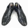 USA NUNN BUSH Vintage Leder Goodyear Wingtip [26.5/Schwarz] Full Brogue Business(GEBRAUCHT)