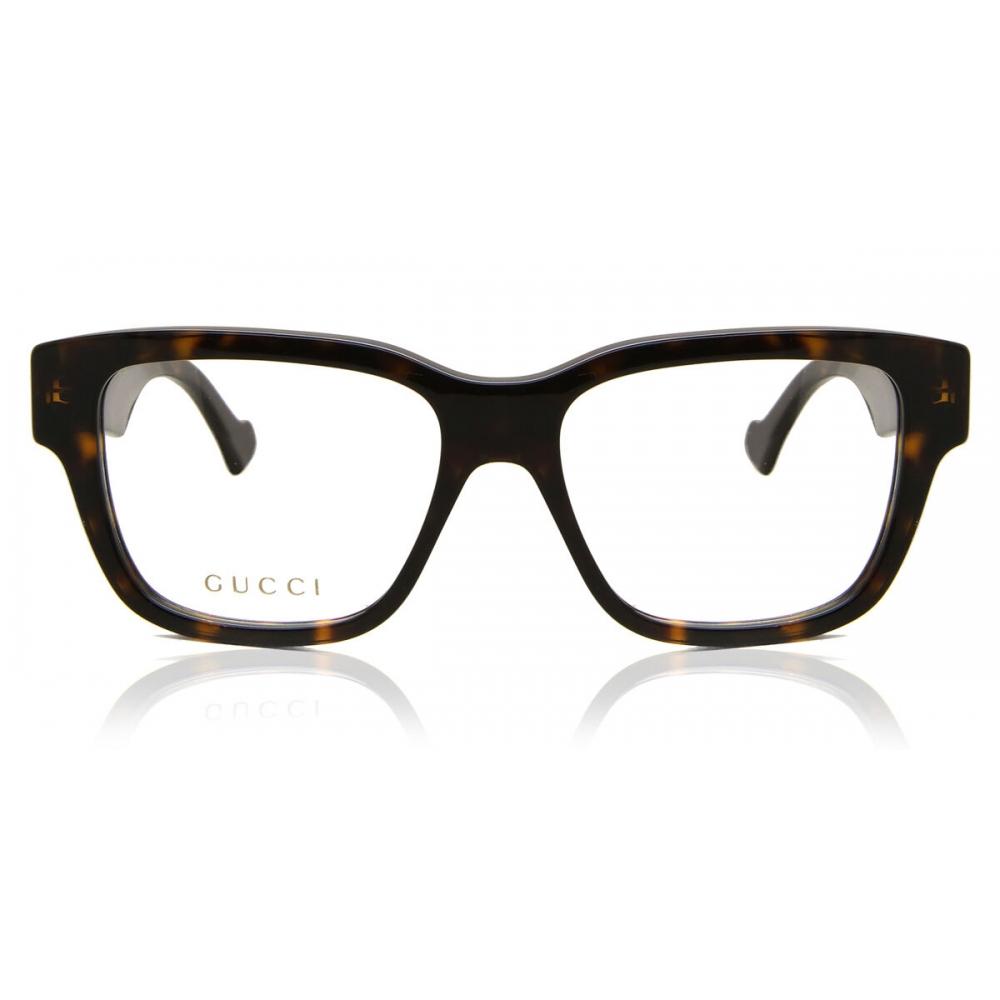 

Gucci Men Eyeglasses Gg1428o 005 Tortoise/55-16-145