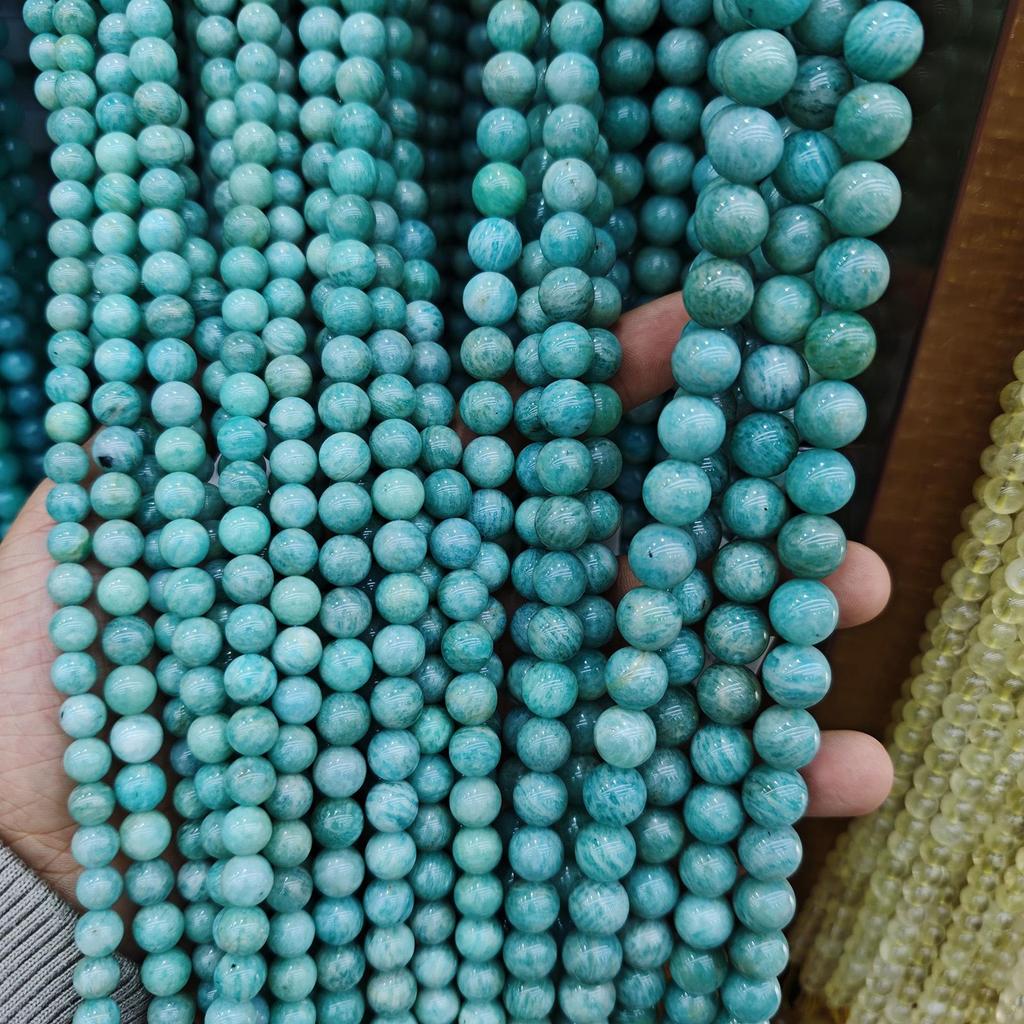 Blue Series Aquamarine & Blue Lace Agate Natural Stone Beads for DIY Jewelry