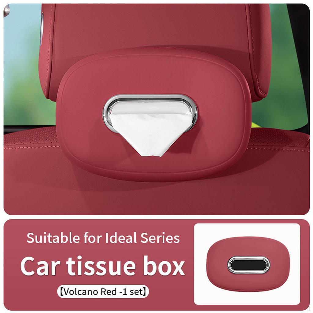 Car Tissue Holder Backseat Box Automotive Interior Accessory Easy Installation Premium