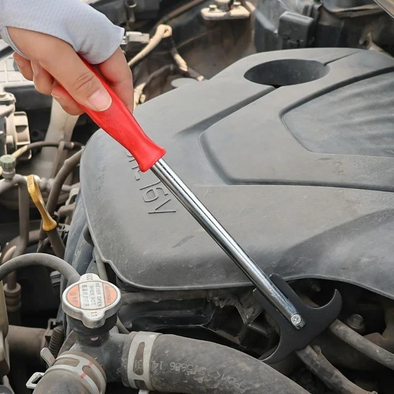 Car Oil Seal Wrench Puller Universal Two-Head Oil Seal Hook Screwdriver Wrench Puller Automotive Hand-held Disassembly Tool