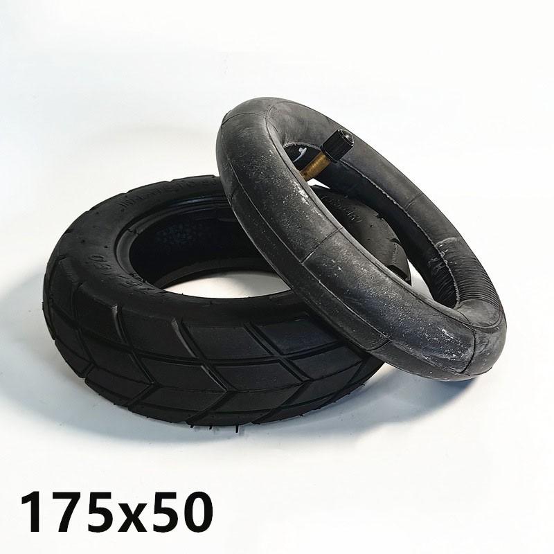 Versatile 7 Inch Electric Scooter Tire Set for Wheelchair and Stroller (Black)