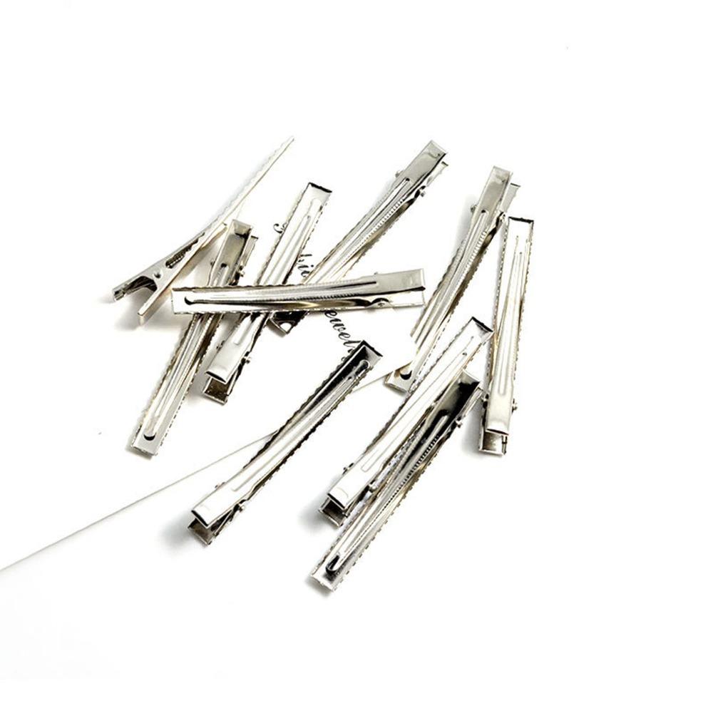 Durable Alligator Hair Clips Practical Hair Sectioning Clips Home Use Metal Curl Clips For Women