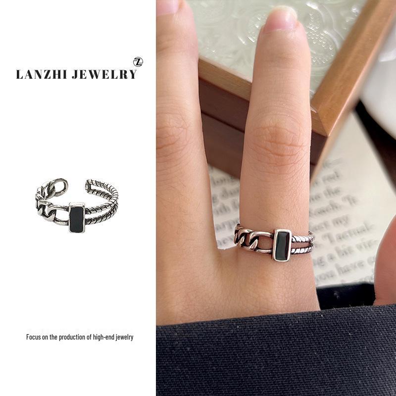 Inel Thai Argint pentru Femei, Stivuibil - Argint 925, Design de Nișă, Bijuterii Simple și Versatile