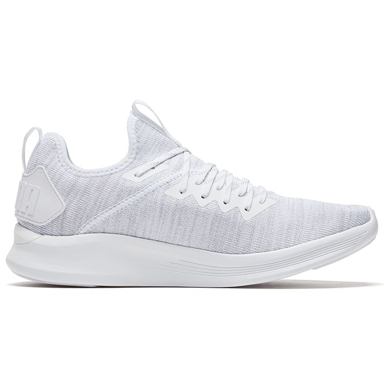 Puma Ignite Flash Evoknit Fabric Sports Comfort Low Top Lifestyle Shoes Men Sneakers White 190508-03