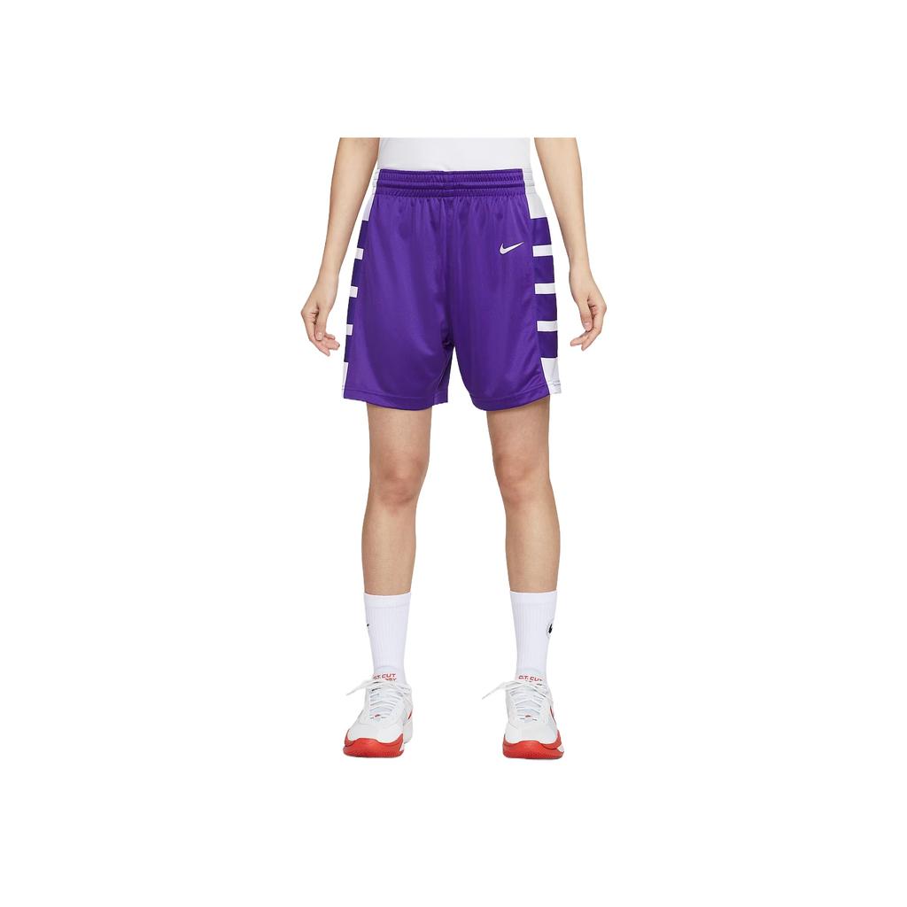 Nike Dri-Fit Comfortable Stylish Simple Solid Color Sports Shorts Women Shorts Team-Purple IO0003-520