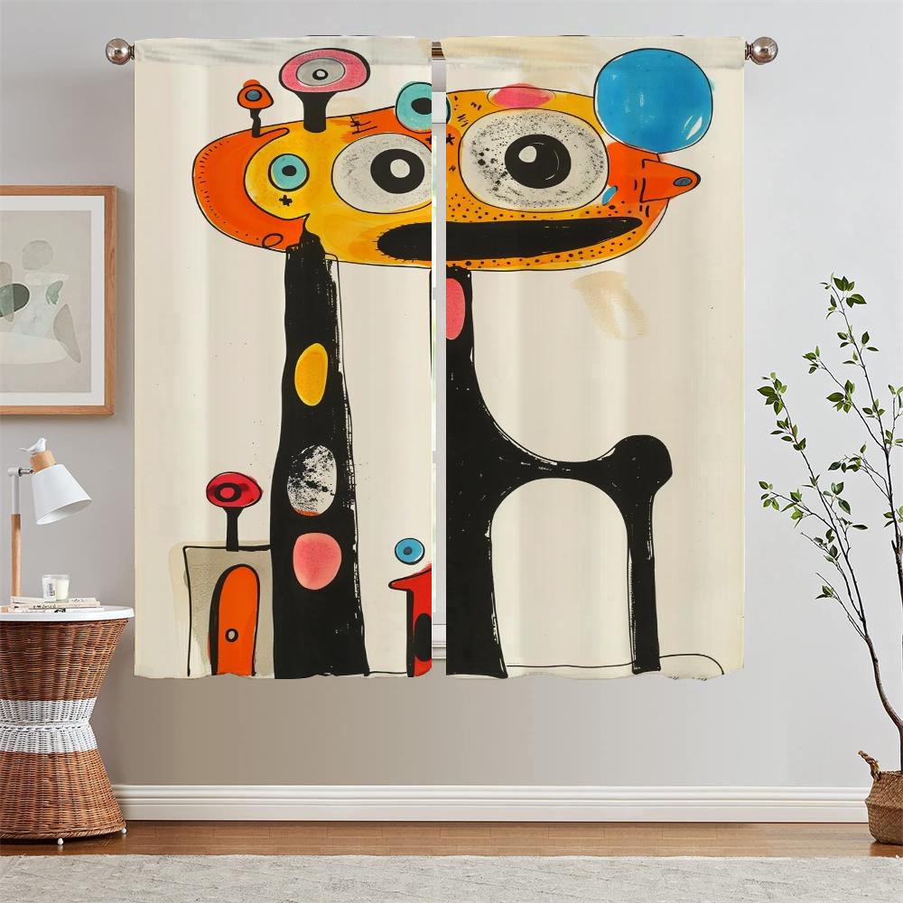 Roger Hargreaves Curtain Bedroom Curtains 2 Pieces Short Window Curtains Home Customs Free Shipping Products Partition Curls