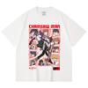 230 Gsm 100% Cotton Chainsaw Man V18 Reze Arc Print Unisex Heavy Cotton T Shirt