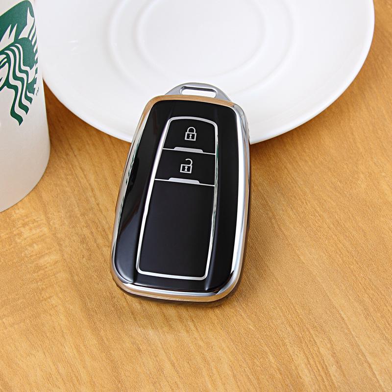 Wilanda Luxury Key Cover with Dedicated Buckle for 2022 Toyota Wilanda - Car Interior Decoration