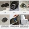 Bathroom Toilet Pipe Connectors Flush Offset Toilet Flange Fitting Change Place Connectors for Tub Waste Drain System