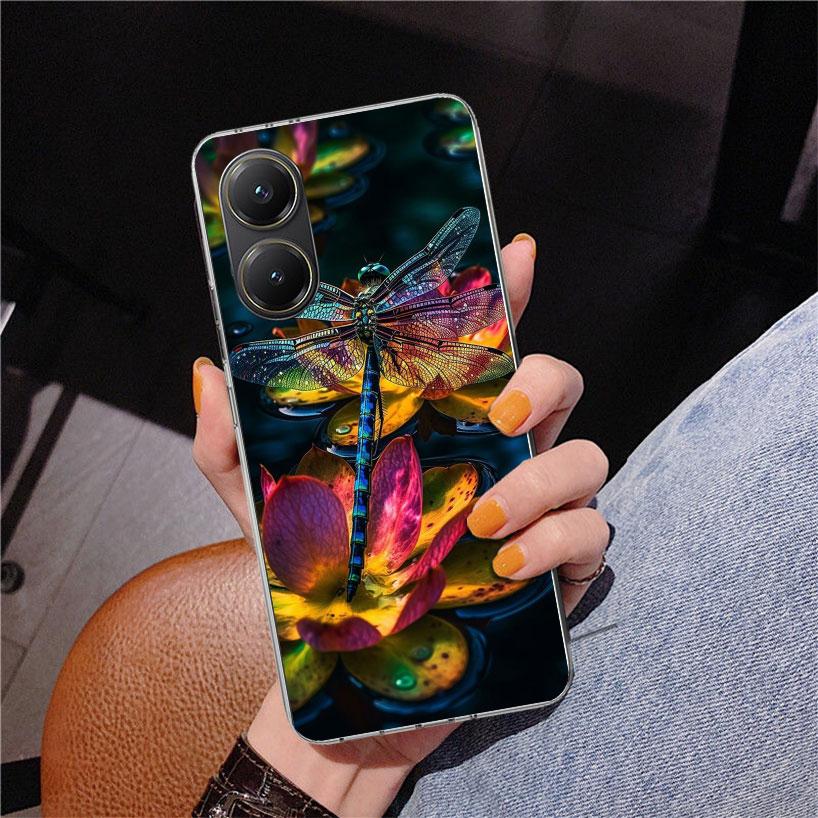Beautiful Dragonfly Enthusiasts Phone Case For Xiaomi Poco X7 X6 X5 Pro F7 Ultra Redmi 15C 15 13C 13 12C 12 10 10A 10C 9 9A 9C 9