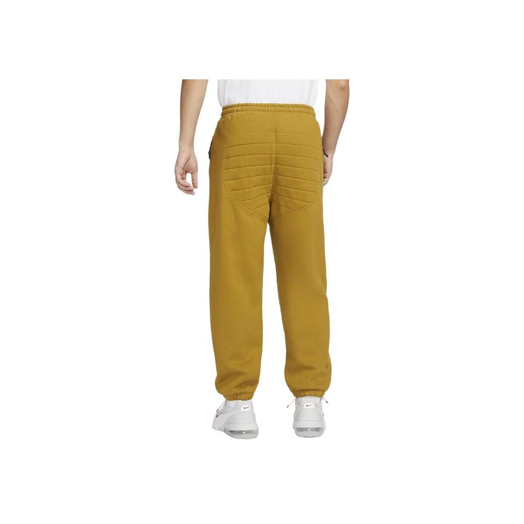 Nike Sportswear Therma-FIT Tech Pack Solid Color Drawstring Casual Cuffed Knit Joggers Men Joggers Copper FB7824-716