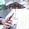 Niedlicher Smartphone-Regenschirmständer-Bezug mit Saugnapf Perfekt für Reisen Starke Adsorptionskapazität