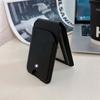 High Quality Business Sle for Magsafe Fold Card Holder Solid Leather Case for IPhone 17 Pro Max 16 15 14 Samsung S26 S25 Ultra